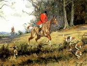 unknow artist Classical hunting fox, Equestrian and Beautiful Horses, 240. oil painting reproduction